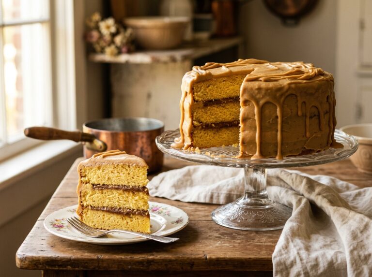 Old-Fashioned Caramel Cake